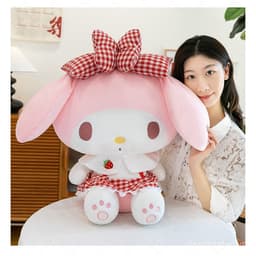 Thỏ Dâu Giai Điệu Sang Trọng Đồ Chơi Búp Bê Búp Bê Ngủ Gối Vuốt Máy Đổi Quà Tặng Ngoại Thương Bán Buôn 6