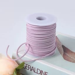 Cuộn dây nhung da lộn trang trí hoa buộc hộp quà, làm nơ, làm đồ handmade 2