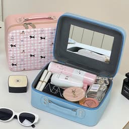 
Cốp Đựng Mỹ Phẩm Có Gương Trang Điểm Mini Vali Đựng Đồ Makeup Cute 52 Mẫu 1