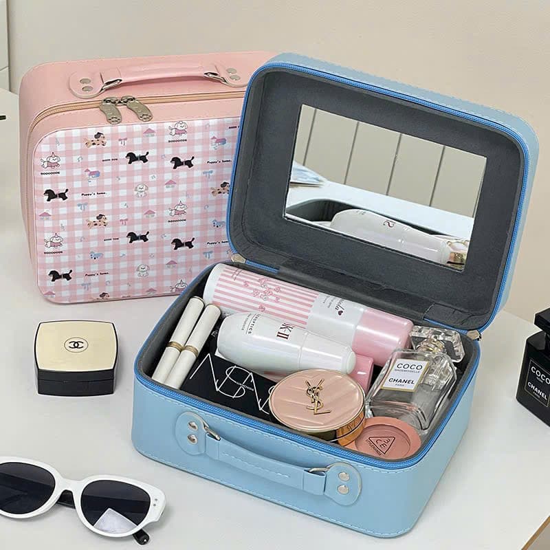 
Cốp Đựng Mỹ Phẩm Có Gương Trang Điểm Mini Vali Đựng Đồ Makeup Cute 52 Mẫu