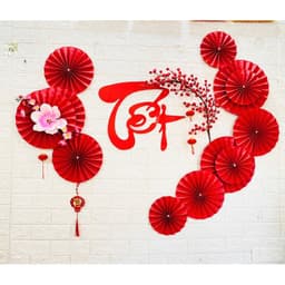 ( FREE SHIP) Set trang trí Tết 2025, cho Tết sung vầy, tràn ngập yêu thương…q 8