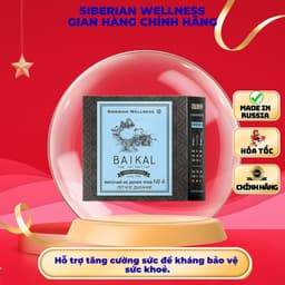 Trà thảo mộc Siberian Wellness N4 (Trà hô hấp), Hỗ trợ tăng cường sức đề kháng, giảm nguy cơ cảm cúm 1