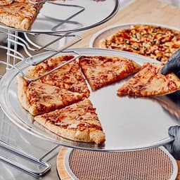 Khay nướng bánh Pizza bằng nhôm vành rộng -,, Nướng hoàn hảo 6