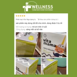 Thực phẩm VitaMama Siberian Omega-3 Сomplex (multifruit), bổ sung dinh dưỡng cho mắt và não bộ trẻ - 90 viên 4