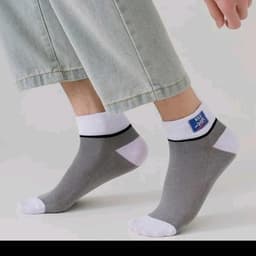 Sét 10 Đôi Tất Nam Thể Thao Thông Hơi Lưới Mỏng Cổ Ngắn, Cotton Thoáng Khí,Thấm Hút Mồ Hôi Tiện Lợi Menswear Sport 5
