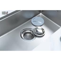 CHẬU RỬA BÁT 1 HỐ NOBINOX ROSA NN974DT 4