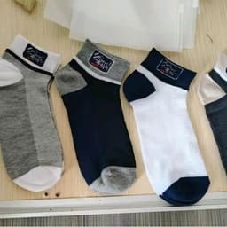 Sét 10 Đôi Tất Nam Thể Thao Thông Hơi Lưới Mỏng Cổ Ngắn, Cotton Thoáng Khí,Thấm Hút Mồ Hôi Tiện Lợi Menswear Sport 7