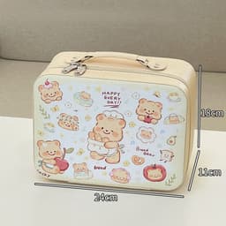 
Cốp Đựng Mỹ Phẩm Có Gương Trang Điểm Mini Vali Đựng Đồ Makeup Cute 52 Mẫu 8