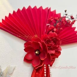 FREE SHIP [ XẢ KHO ] Set Trang Trí chữ Tết Vòng Treo cửa Thần Tài hút may mắn tài Lộc Set decor nhà cửa 9