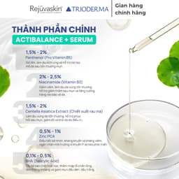 Serum Trioderma Hỗ Trợ Giảm Mụn & Giúp Sáng Da & Mờ Thâm Dành Cho Mọi Loại Da 30ml 6