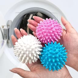 Set 5-10 Bóng Giặt Chống Rối làm phẳng quần áo, chống nhăn  hiệu quả giúp quần áo sạch hơn kdn1511 2