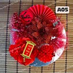 ( FREE SHIP) Set trang trí tháp bánh tháp nước Tết nhiều mẫu tiện lợi, trang trí tháp oản, tháp tài lộc Tết #35k 5