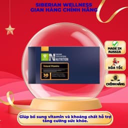 Thực phẩm Siberian Wellness Super Vitamins, Bổ sung vitamin và khoáng chất thiết yếu cho cơ thể 1
