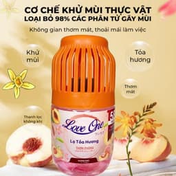 Combo 2 Lọ Tỏa Hương Loveone Công Thức Mới, Thơm 360 độ, Dầu Thơm Phòng, Dầu Thơm, Nước Hoa Thơm Phòng Nước Thơm 7