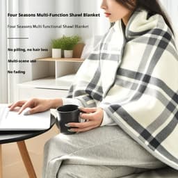 Chăn Khăn Choàng, Đa Chức Năng, Cho Nhân Viên Văn Phòng Một Người, Có Thể Dùng Làm Giường Ngủ, Dày Dặn 2