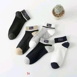 Sét 10 Đôi Tất Nam Thể Thao Thông Hơi Lưới Mỏng Cổ Ngắn, Cotton Thoáng Khí,Thấm Hút Mồ Hôi Tiện Lợi Menswear Sport 1