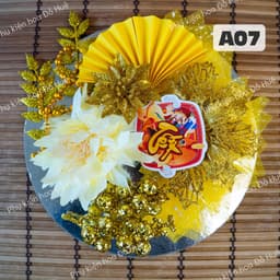 ( FREE SHIP) Set trang trí tháp bánh tháp nước Tết nhiều mẫu tiện lợi, trang trí tháp oản, tháp tài lộc Tết #35k 7
