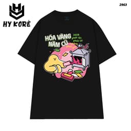 Áo Thun TẾT HY KORÉ HÓA VÀNG NĂM CŨ 2963 Nam Nữ Form Rộng Local brand Vải Cotton 100% Unisex Oversize 8