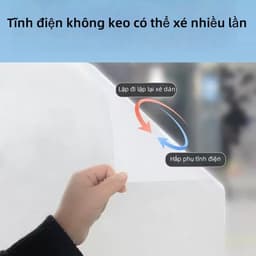 45cm*2m Miếng Phim Dán Cửa Kính Cửa Sổ Chống，60cm*2m Dán Mờ Kính，Giấy Dán Cửa Kính 8
