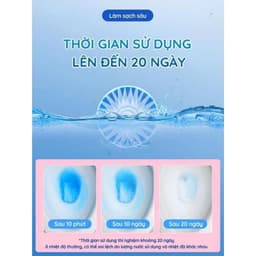 Combo 12 Viên sạch bồn cầu CleanAll chai thả bồn cầu sạch khuẩn tẩy sạch mảng bám khử mùi diệt vi khuẩn toilet 8