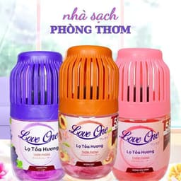 Combo 2 Lọ Tỏa Hương Loveone Công Thức Mới, Thơm 360 độ, Dầu Thơm Phòng, Dầu Thơm, Nước Hoa Thơm Phòng Nước Thơm 4