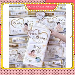 Bỉm ngày ,đêm Gooby Extra Quần/Dán siêu mỏng mềm, thấm hút tốt size dán NB/S/M quần M/L/XL/XXL/XXXL 4