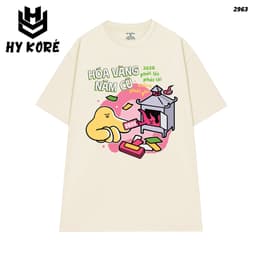 Áo Thun TẾT HY KORÉ HÓA VÀNG NĂM CŨ 2963 Nam Nữ Form Rộng Local brand Vải Cotton 100% Unisex Oversize 9