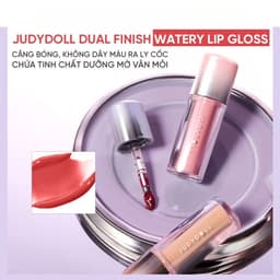 Son bóng Judydoll Dual Flash Watery Lip Gloss 2.4g SKINCARESHOP 2