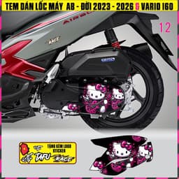 Tem Dán Lốc Máy Xe AB AIRBLADE Đời 2023 Đến 2028. Mẫu Cực Mới Rất Đẹp 7