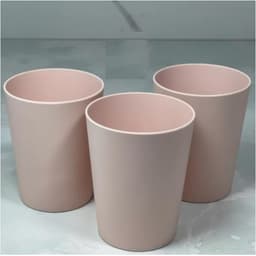 (GiaDungMin) Combo 5 Cốc phíp tròn nhựa Việt Nhật 330ml (ms: 6239) Cốc uống nước nhựa chịu nhiệt cho nhà hàng, quán ăn 4