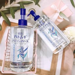 Dầu tẩy trang Hatomugi Cleansing Oil chai 500ml 3