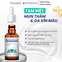 Serum Trioderma Hỗ Trợ Giảm Mụn & Giúp Sáng Da & Mờ Thâm Dành Cho Mọi Loại Da 30ml 2