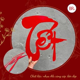 ( FREE SHIP) Set Nguyên Liệu Trang Trí Tết Nguyên Đán 2026 -  Set decor tết nhà cửa, quán cà phê, lớp học, 9