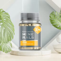 Thực Phẩm Bổ Sung Kẽm Essential Minerals Zinc Siberian Wellness Hỗ Trợ Miễn Dịch, Da Khỏe Đẹp. 2