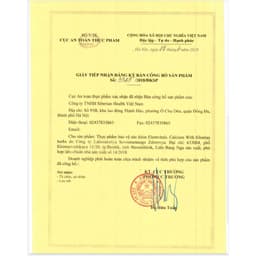 Canxi siberian Essential Minerals Calcium, hỗ trợ  phát triển của xương và răng hộp 60 viên 7