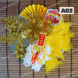 ( FREE SHIP) Set trang trí tháp bánh tháp nước Tết nhiều mẫu tiện lợi, trang trí tháp oản, tháp tài lộc Tết #35k 2