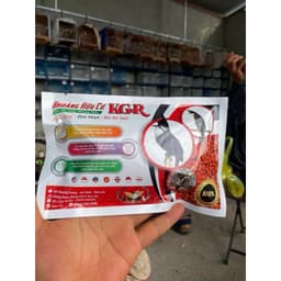 Viên Khoáng hữu cơ KGR Cám chim chào mào cao cấp Huy AK cám chim thay lông cho bộ lông hoàn hảo 3