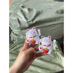 Combo 100 Mèo Mini Thần Tài - Điểm Xuyết Lễ Tết, Tăng Cường Tài Lộc 1