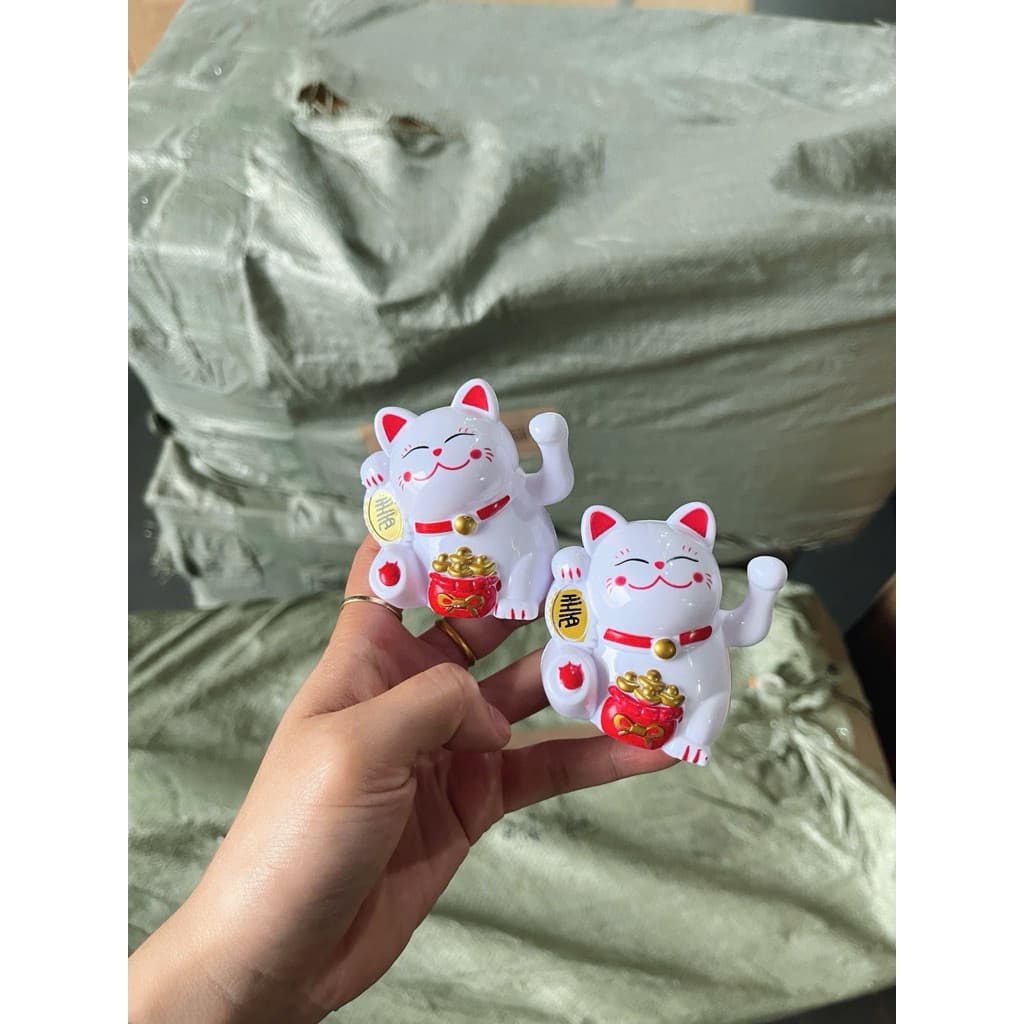Combo 100 Mèo Mini Thần Tài - Điểm Xuyết Lễ Tết, Tăng Cường Tài Lộc