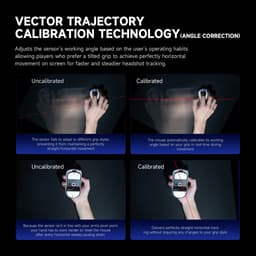 (GEAR VIỆT) Chuột không dây Gaming RAWM Leviathan V4 Wireless Esports Mouse 2.4G/Wired Connection 55g PAW3950 45K 150H 5