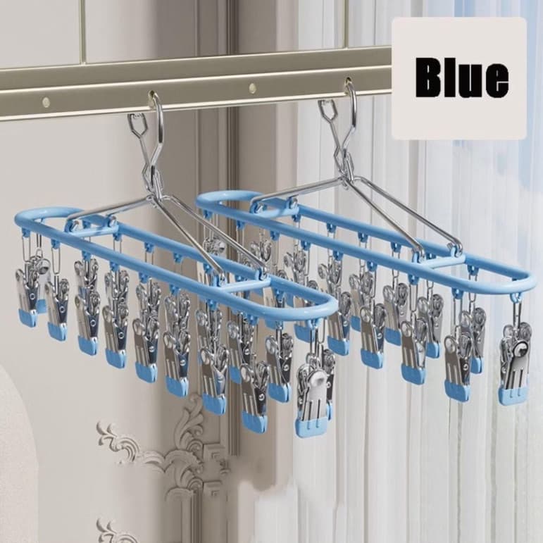 Giá Phơi Đồ Lót và Tất 20 Kẹp Bằng Thép Không Gỉ Tiện Lợi - Sản Phẩm - Simbastore