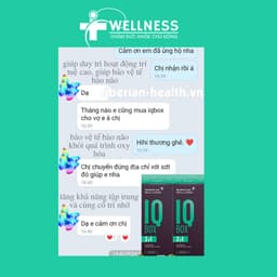 IQ Box Siberian, hỗ trợ tăng cường tuần hoàn máu não, cải thiện trí nhớ, Hộp 30 gói 6