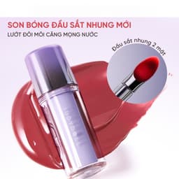 Son bóng Judydoll Dual Flash Watery Lip Gloss 2.4g SKINCARESHOP 3