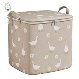 Túi Đựng Chăn Bông Quần Áo , Túi Đựng Đồ Dung Tích Lớn Họa Tiết Vịt Đáng Yêu 8