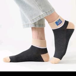 Sét 10 Đôi Tất Nam Thể Thao Thông Hơi Lưới Mỏng Cổ Ngắn, Cotton Thoáng Khí,Thấm Hút Mồ Hôi Tiện Lợi Menswear Sport 4