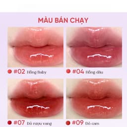 Son bóng Judydoll Dual Flash Watery Lip Gloss 2.4g SKINCARESHOP 7