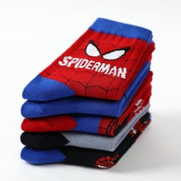 Set 10 đôi tất cotton cổ cao siêu nhân nhện bé trai , gái sợi bông mềm mại thoáng khi khử mùi dành cho bé từ 1-12 tuổi 8