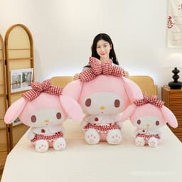 Thỏ Dâu Giai Điệu Sang Trọng Đồ Chơi Búp Bê Búp Bê Ngủ Gối Vuốt Máy Đổi Quà Tặng Ngoại Thương Bán Buôn 4