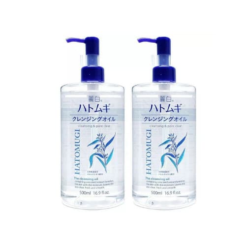 Dầu tẩy trang Hatomugi Cleansing Oil chai 500ml