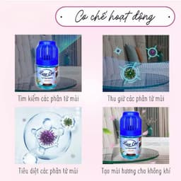 Loveone Combo 5 Lọ Tỏa Hương Loveone Tặng 12 Viên Sạch Bồn Cầu Hương Đào Thơm Lâu 58 Ngày 7